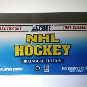 1991 Score NHL Hockey Complete Set Series 1&2
